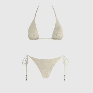 Cream Bikini Set